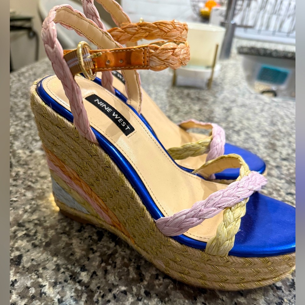 Nine West Rainbow Wedges